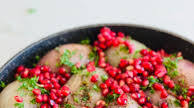 Stuffed Onions with Pomegranate Sauce Stuffed Onions with Pomegranate Sauce