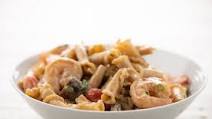 Cajun Shrimp Stroganoff with mushrooms and Parmesan Cajun Shrimp Stroganoff with mushrooms and Parmesan