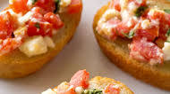 Tomato Feta Bruschetta Tomato Feta Bruschetta