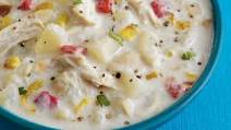 Roasted Corn and Chicken Chowder