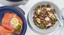 Warm Salmon Rice Salad Warm Salmon Rice Salad