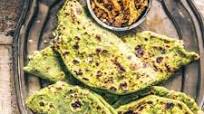 Palak Paneer Paratha Recipe Palak Paneer Paratha Recipe