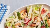 Shrimp Caesar Pasta Salad Shrimp Caesar Pasta Salad