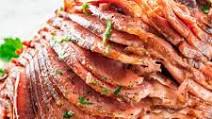 Crockpot Honey Mustard Glazed Ham Crockpot Honey Mustard Glazed Ham
