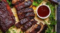 Baby Back Ribs with Bourbon BBQ Sauce Baby Back Ribs with Bourbon BBQ Sauce