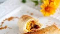 Baked Pumpkin Pie Egg Rolls Recipe Baked Pumpkin Pie Egg Rolls Recipe