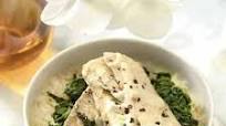 Haddock with Spinach and Rice Haddock with Spinach and Rice