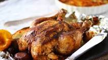 Slow Cooker Roast Chicken with Char Sui Glaze Slow Cooker Roast Chicken with Char Sui Glaze