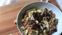 Instant Pot® Warm Vegetarian Farro Salad with Cauliflower, Pistachios, and Cranberries Instant Pot® Warm Vegetarian Farro Salad with Cauliflower, Pistachios, and Cranberries