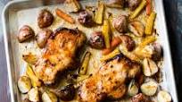 Roasted Garlic Pork Chops with Potatoes and Carrots Roasted Garlic Pork Chops with Potatoes and Carrots