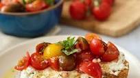 Greek Bruschetta Greek Bruschetta