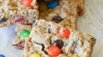 Monster Cookie Bars Recipe Monster Cookie Bars Recipe