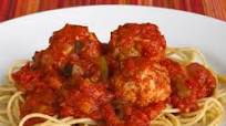 Whole Wheat Spaghetti with Marinara and Turkey Meatballs Whole Wheat Spaghetti with Marinara and Turkey Meatballs