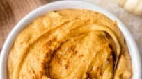 Copycat Trader Joe's Pumpkin Pie Hummus (vegan + no refined sugar!) Copycat Trader Joe's Pumpkin Pie Hummus (vegan + no refined sugar!)