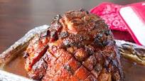 Baked Ham with Brown Sugar Ham Glaze Baked Ham with Brown Sugar Ham Glaze