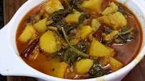 Mooli Aloo Saag Sabzi Mooli Aloo Saag Sabzi