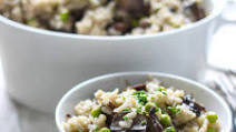 Slow Cooker Mushroom Risotto Slow Cooker Mushroom Risotto