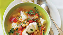 Halibut and Chickpea Soup Halibut and Chickpea Soup