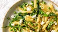 Spring Vegetable Pasta with Goat Cheese Spring Vegetable Pasta with Goat Cheese