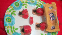 Recipe of Bobby Flay Ladybug appetiser Recipe of Bobby Flay Ladybug appetiser