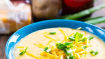 Crock Pot Creamy Potato Beer Cheese Soup Crock Pot Creamy Potato Beer Cheese Soup