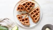 Whole Wheat Zucchini Bread Waffles Whole Wheat Zucchini Bread Waffles