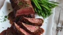 Roast Beef Tenderloin with Wine Sauce Roast Beef Tenderloin with Wine Sauce
