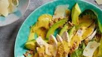 Chicken Caesar salad with avocado Chicken Caesar salad with avocado