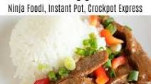 Pressure Cooker Chinese Pepper Steak Pressure Cooker Chinese Pepper Steak