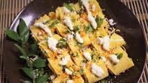 Sambar Flavoured Stuffed Khandvi in Pressure Cooker Sambar Flavoured Stuffed Khandvi in Pressure Cooker