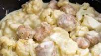 Keto 'Mac' and Cheese with Sausage Keto 'Mac' and Cheese with Sausage