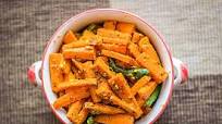 Carrot Poriyal Recipe - Steamed Carrot Stir Fry Carrot Poriyal Recipe - Steamed Carrot Stir Fry