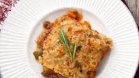 Molde gratinado de carne y verduras sofritas | Olivetto Molde gratinado de carne y verduras sofritas | Olivetto