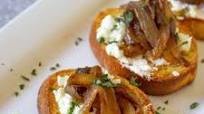 Crostini with Goat Cheese Crostini with Goat Cheese