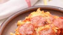 Cheesy Pizza Casserole Cheesy Pizza Casserole
