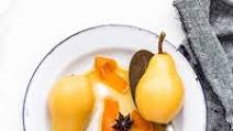 Easy poached pears Easy poached pears