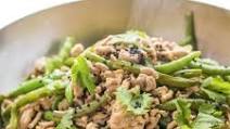 Asian Ground Turkey and Green Bean Stir-Fry Asian Ground Turkey and Green Bean Stir-Fry