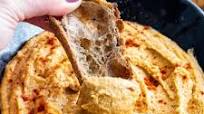Red Lentil Hummus Red Lentil Hummus
