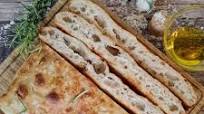 Focaccia mit Sauerteig Focaccia mit Sauerteig