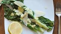Broiled Romaine Salad with Rosemary Caesar Dressing Broiled Romaine Salad with Rosemary Caesar Dressing