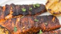 Grilled Blackened Salmon (Steaks) Recipe Grilled Blackened Salmon (Steaks) Recipe