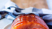 Maple Glazed Ham Maple Glazed Ham