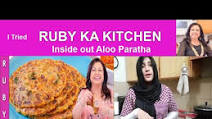 I tried Ruby ka kitchen recipe Inside out Aloo k parathay I tried Ruby ka kitchen recipe Inside out Aloo k parathay