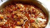 Chicken Braised with Pancetta and Tomatoes Chicken Braised with Pancetta and Tomatoes