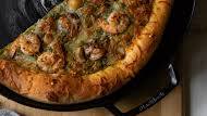 Shrimp Pesto Pizza | Lodge Cast Iron Shrimp Pesto Pizza | Lodge Cast Iron