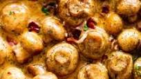 Creamy Garlic Mushrooms with Bacon Creamy Garlic Mushrooms with Bacon