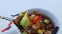 Pozole: Mexican Pork & Hominy Stew - Pressure Cook Pozole: Mexican Pork & Hominy Stew - Pressure Cook