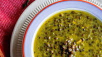 Green Lentil Soup with Coconut Milk and Indian Spices Green Lentil Soup with Coconut Milk and Indian Spices