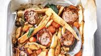 Pork, leek & apple traybake Pork, leek & apple traybake