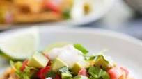 Chicken Tostadas Chicken Tostadas